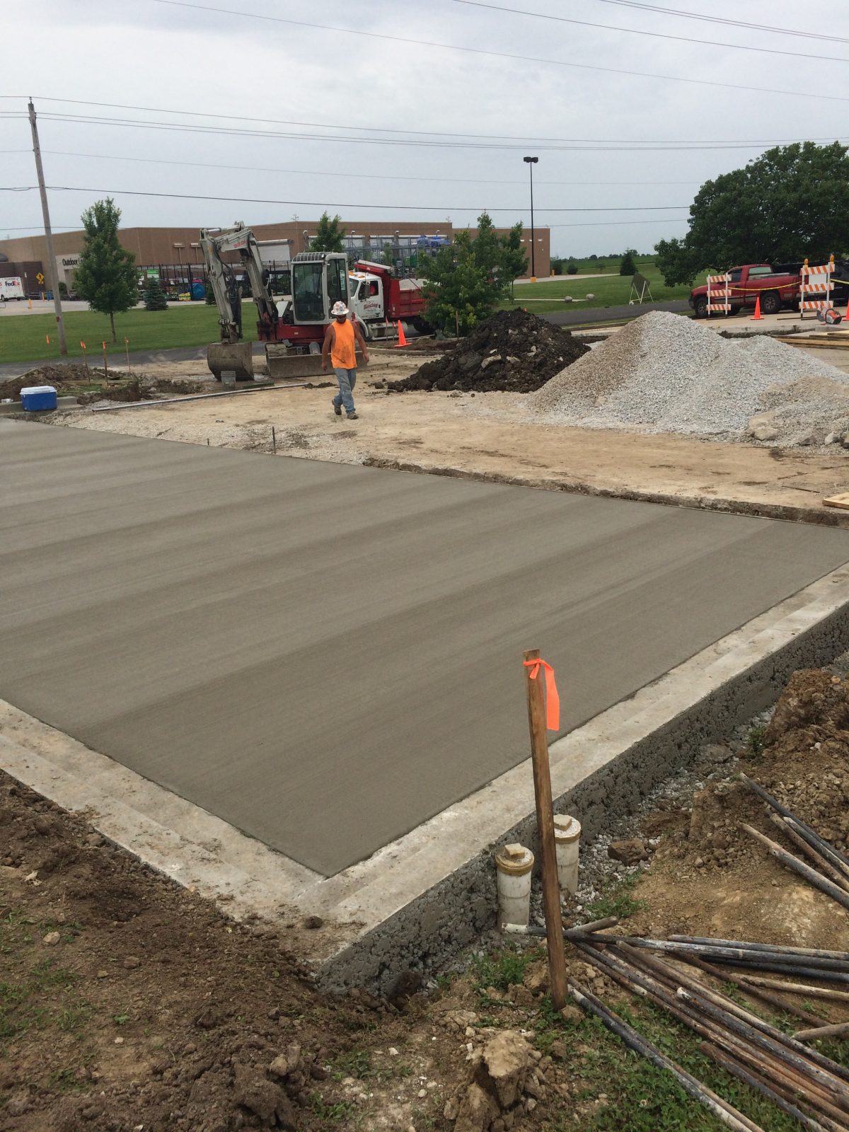 Concrete Pavement (2) | Widman Construction, Inc. Godfrey Illinois